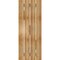 Ekena Millwork Spaced Board-n-Batten Shutters w/Z-Bar, Rough Sawn Western Red Cedar, 23W x 60H, PR RBS06Z23X060RWR - alternate 5